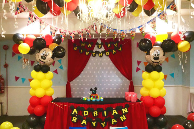 fiesta de cumpleaños mickey mouse