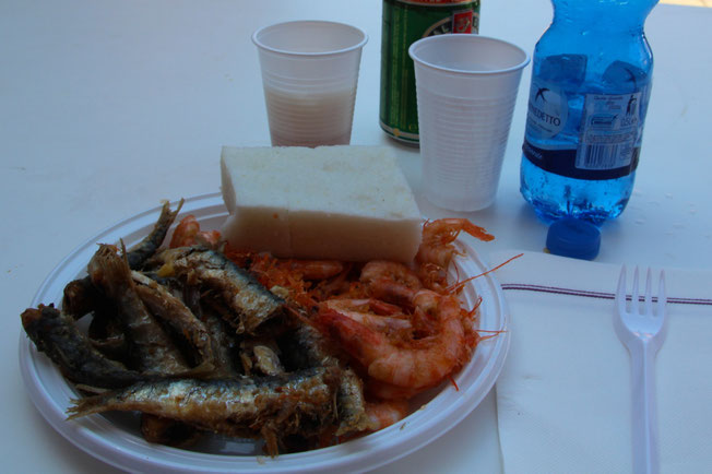 Sardine e Gamberi - Sardines and Scampi!