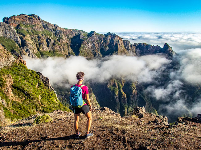 Madeira - die schönsten Wandertouren auf der Blumeninsel (hier: Pico Arierio, Pico Ruivo)