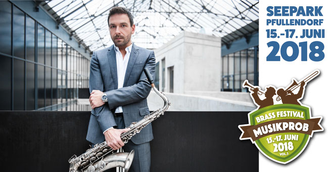 Thorsten Skringer auf dem Musikprob Brassfestival 2018