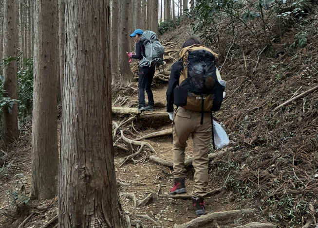 登山の様子