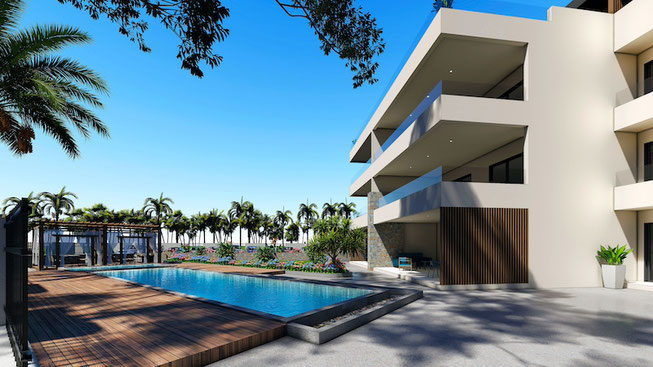 LES JARDINS d'HERMES programme R+2 by JINVESTY ILE MAURICE 