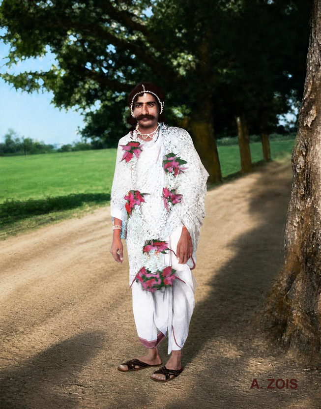 1928 : Toka, India. Image rendition by Anthony Zois. BP