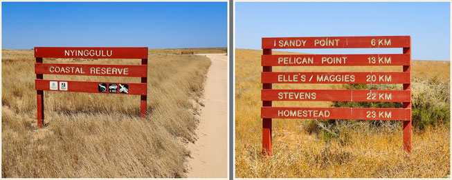 Warroora Station, Nyinngulu (Ningaloo) Coast - Nyinggulu Coastal Reserve, Pelican Point, Sandy Point Maggie's