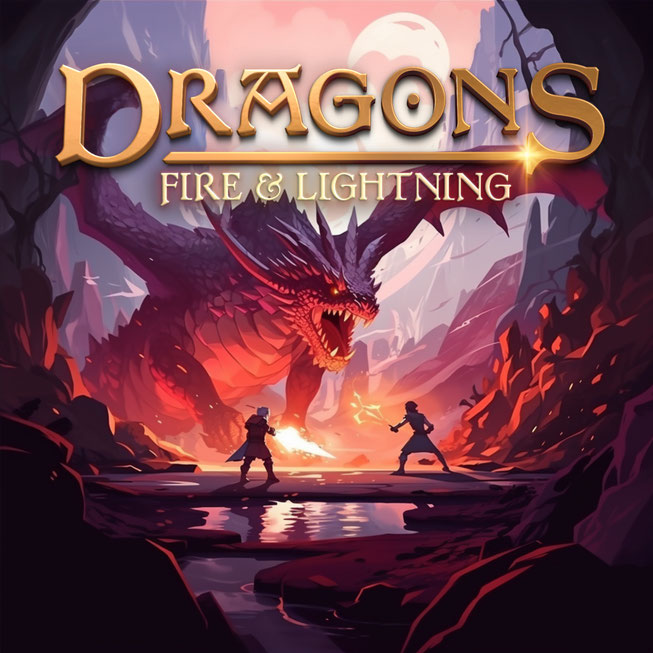 Dragons: Fire & Lightning Title Screen