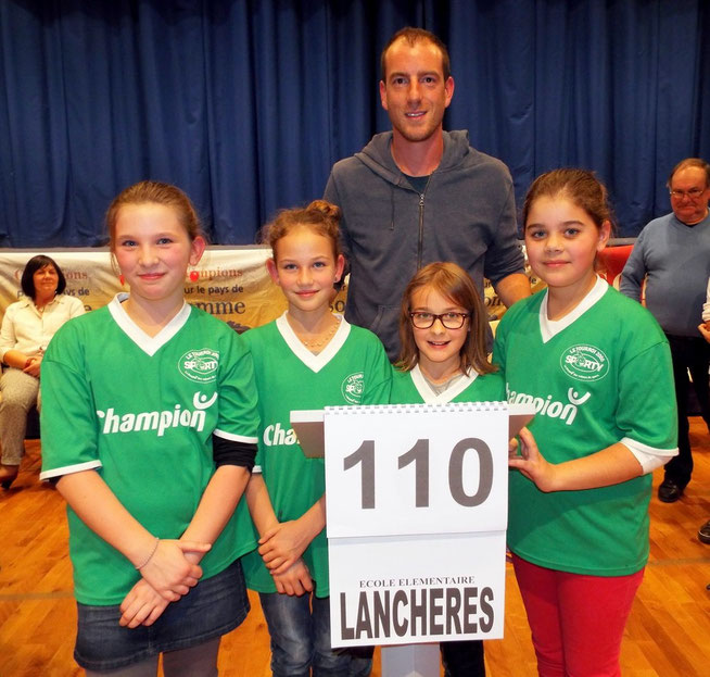 Les vainqueurs 2014 : l'école élémentaire de Lanchères