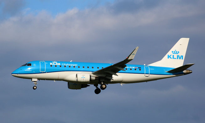 ERJ 175STD " PH-EXW "  KLM Cityhopper -1