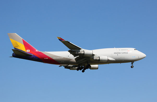 B 747-48E (BDSF) " HL7421 "  Asiana Airlines -2