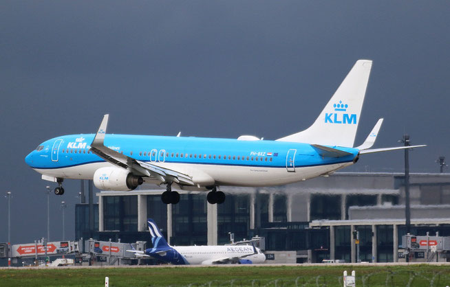 B 737-8K2/W " PH-BXZ " KLM Royal Dutch Airlines -4