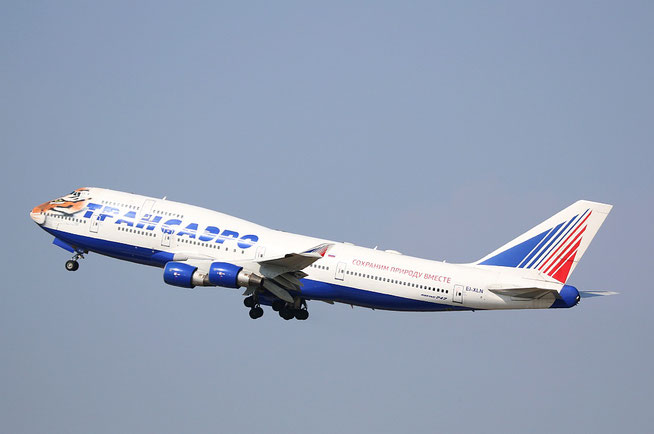B 747-412  " EI-XLN "  Transaero Airlines -1