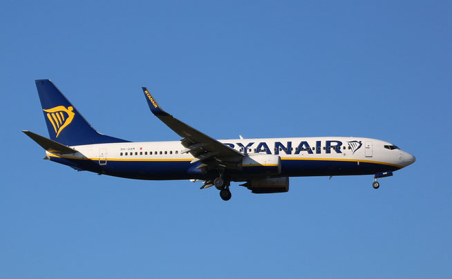B 737-8AS/W " 9H-QAM "  Ryanair -1