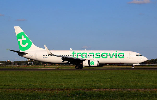 B 737-8K2/W " PH-HSG " Transavia Airlines -2