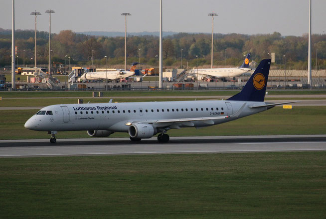 ERJ-195LR " D-AEMD " Lufthansa Cityline -1