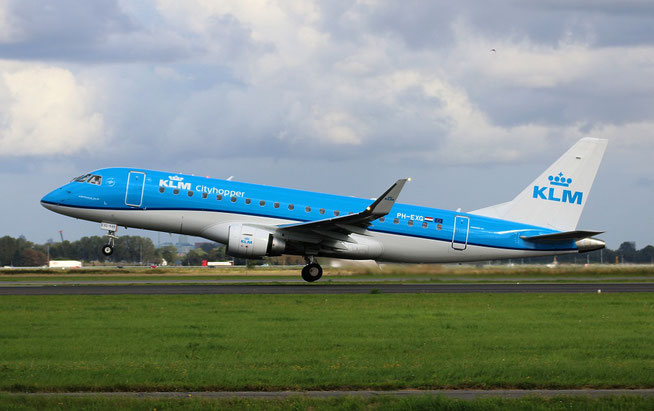 ERJ 175STD " PH-EXG "  KLM Cityhopper -1