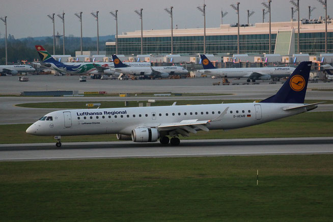 ERJ-195LR " D-AEMB " Lufthansa Cityline -1