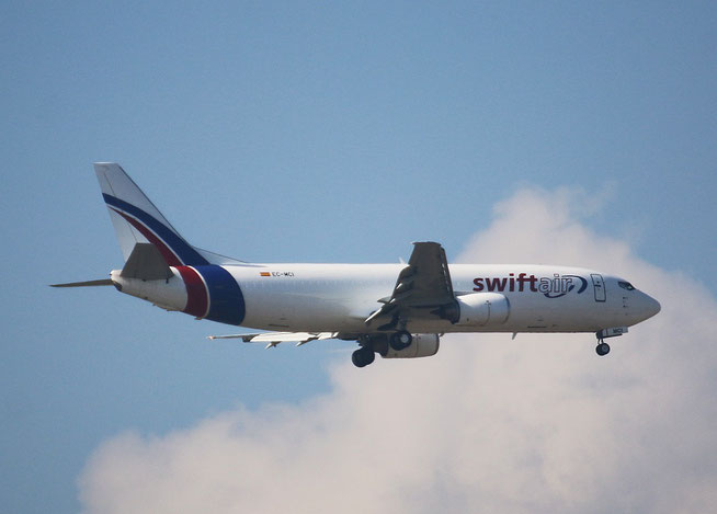 B 737-4Q8(SF)  " EC-MCI "  Swiftair -1