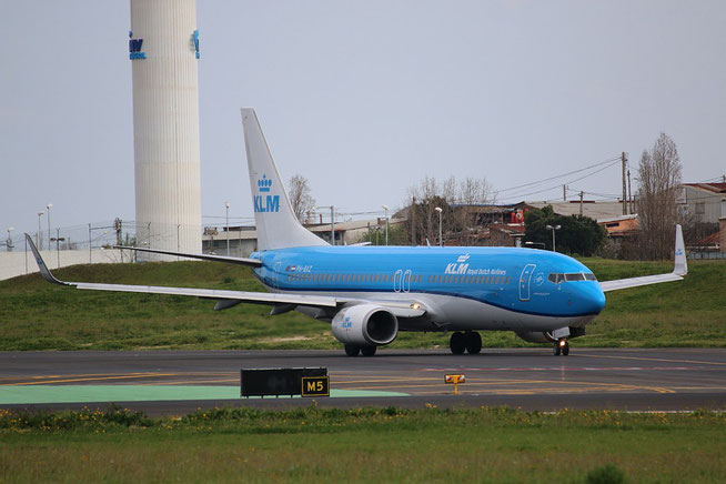 B 737-8K2/W " PH-BXZ " KLM Royal Dutch Airlines -2