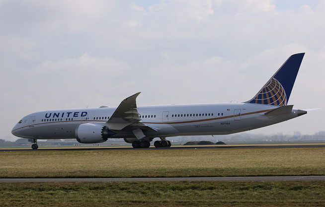 B 787-9 " N27964 "  United Airlines -1