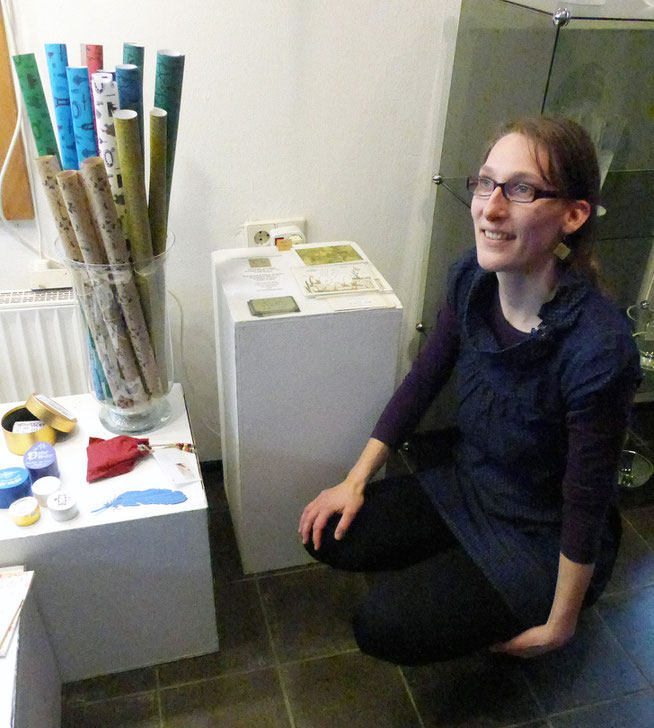 Kathrins Papier Ausstellung Frühling Spritzenhaus Wennigsen