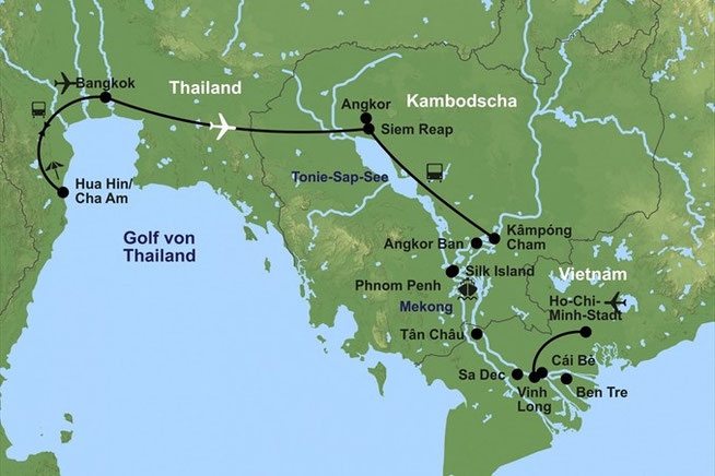 Rundreise Mekong Route 2026
