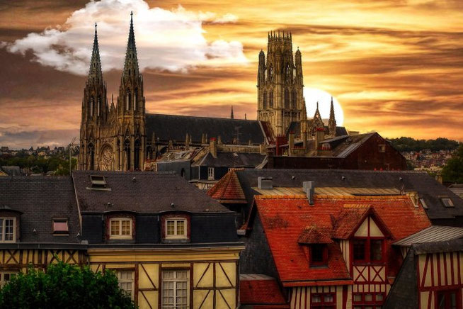 Rouen in der Normandie 2026