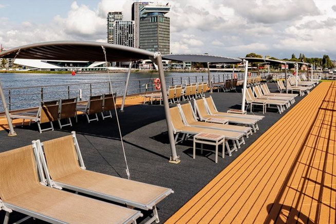 Sonnendeck auf der A-ROSA ALEA 2026