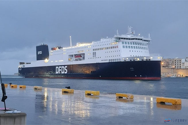 Fähre Aura Seaways DFDS 2026