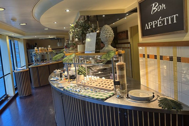 Frühstücks Buffet auf der A-ROSA AQUA 2026