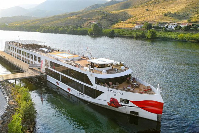 Flusskreuzfahrtschiff A-ROSA Alva auf dem Douro 2026