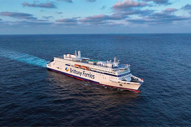 Fähre von Brittany Ferries 2026