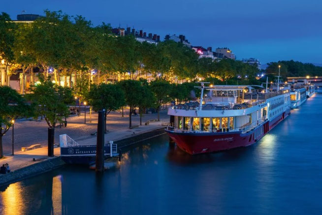 MS Bijou du Rhône in Südfrankreich