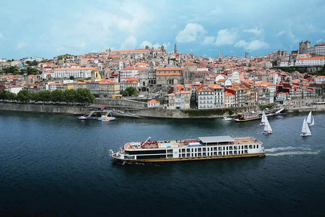 Flusskreuzfahrtschiff AmaVida auf dem Douro 2026