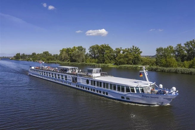 Elbkreuzfahrten 2026 mit der MS Thurgau Saxonia
