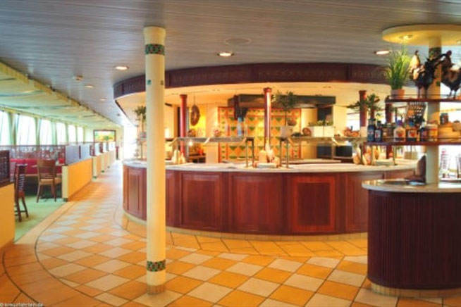 Restaurant auf der A-ROSA MIA 2026