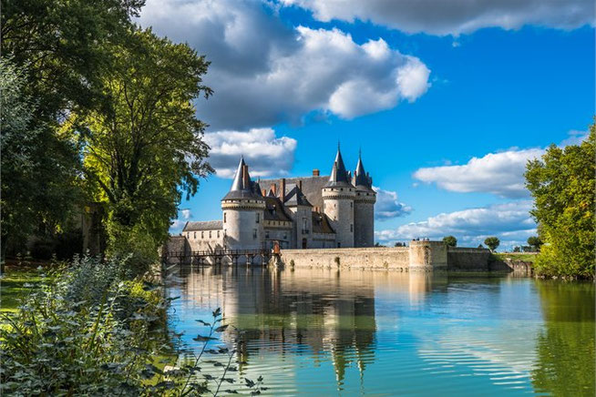 Schloss Azay-le-Rideau im Loiretal