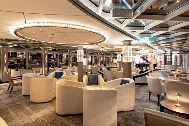 Lounge auf dem Luxusschiff Riverside Ravel 2026