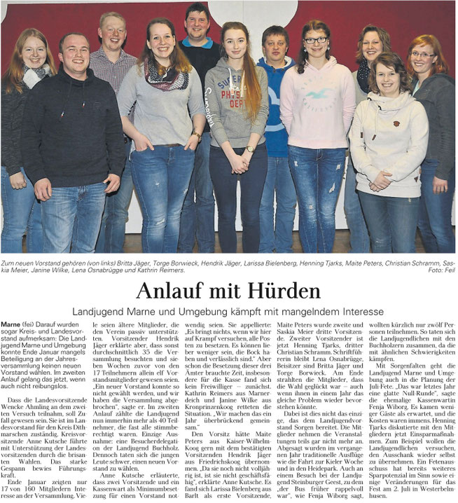 Marner Zeitung 23.03.2016