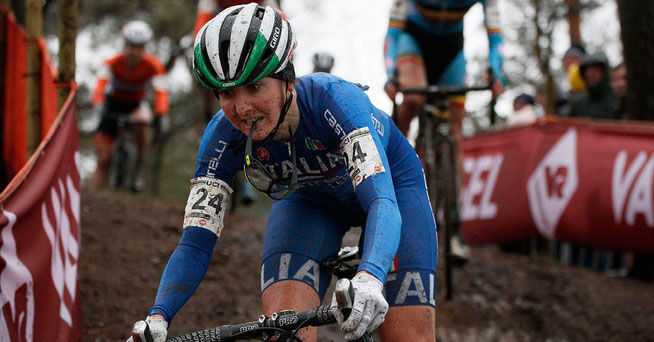 Gekämpft und zufrieden: Eva Lechner wird bei der WM in Zolder Siebte © H.A. Roth/roth-foto.de