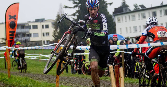 Francis Mourey bei seinem Solo © S.Müssiggang /www.radsportphoto.net