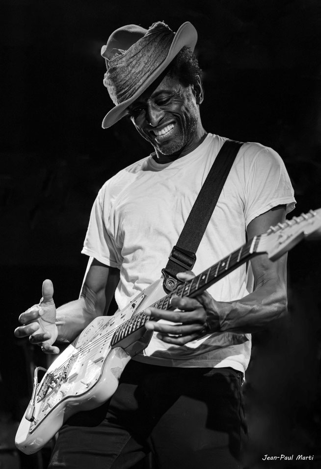 Keziah Jones. New Morning, Paris. July 2024.