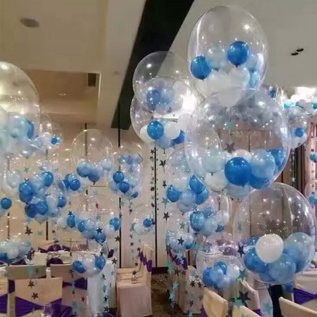 meter globos dentro de otro globo