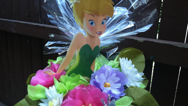 centro de mesa tinkerbell