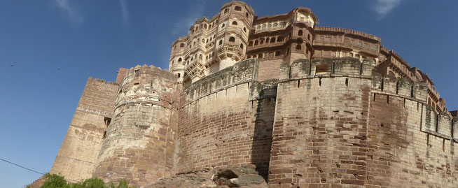 Bild: Fort von Jodhpur in Rajasthan, Indien