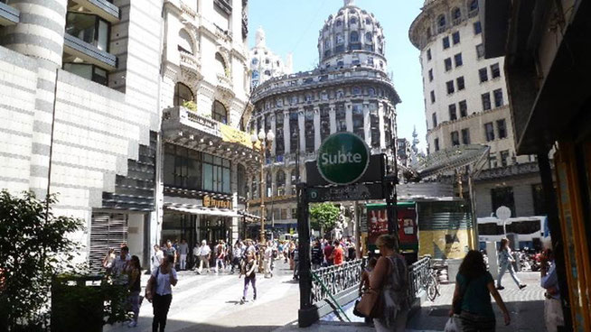 Bild: Subte in Buenos Aires