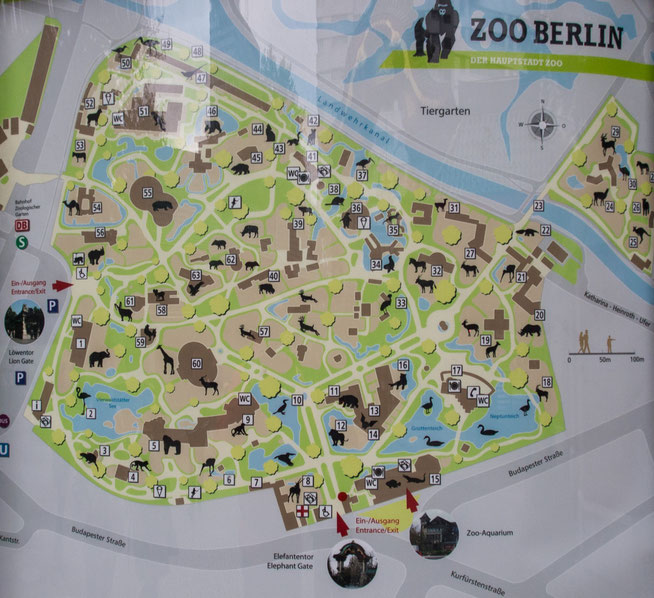 Bild: Karte Zoo Berlin