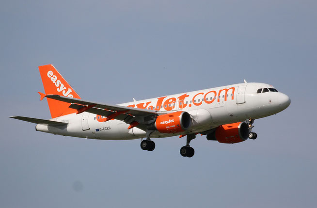 A 319-111 " G-EZEH " easy Jet -1