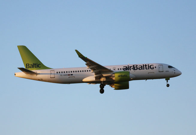 A 220-300  " YL-AAS "  Air Baltic -1