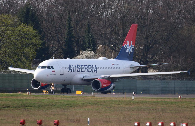 A 319-132  " YU-APJ " Air Serbia -1