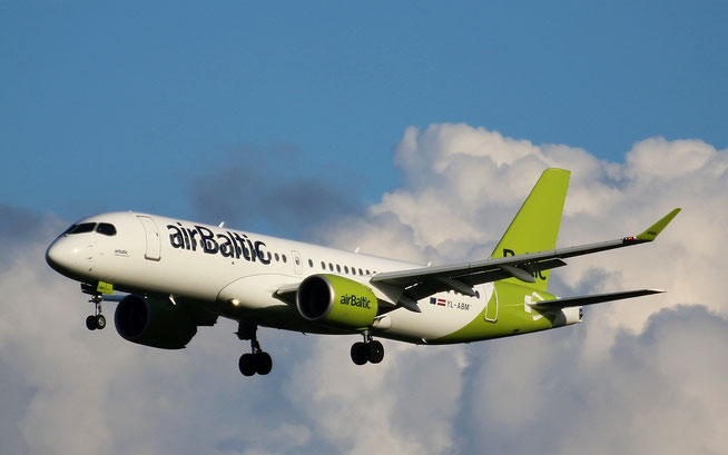 A 220-300  " YL-ABM "  Air Baltic -1