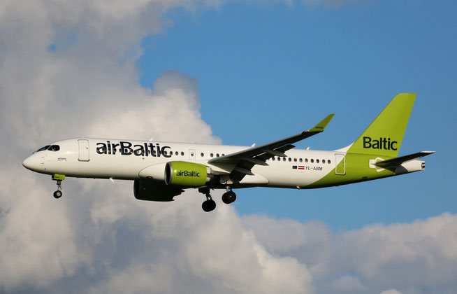 A 220-300  " YL-ABM "  Air Baltic -2